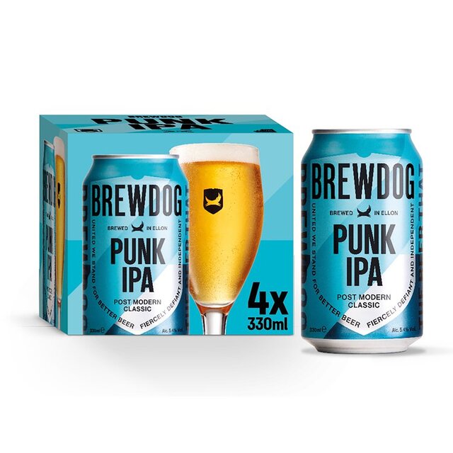 BrewDog Punk IPA 4 x 330ml - McGrocer