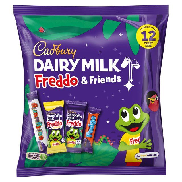 Cadbury Dairy Milk Freddo & Friends Chocolate Pouch 191g