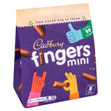 Cadbury Mini Fingers Chocolate Biscuits 5 Snack Packs 96.5g