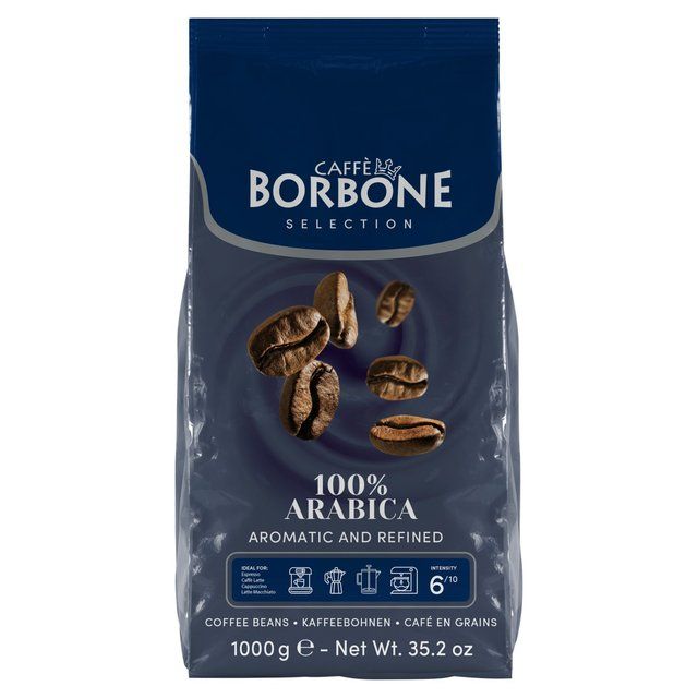 Caffe Borbone 100% Arabica Intensity 6 Coffee Beans 1kg