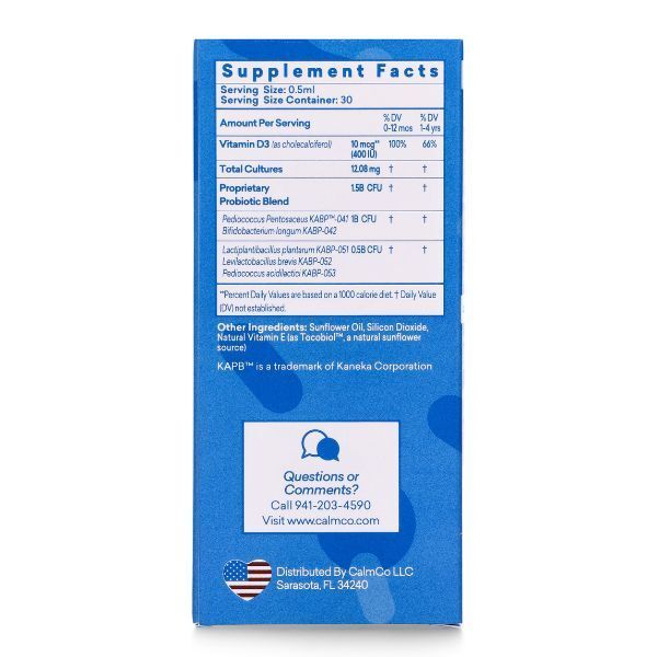 CalmCo Colic Calm Probiotic | Gut & Digestive Health - 15ml