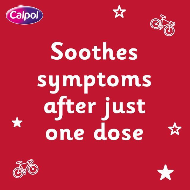 Calpol SixPlus Sugar & Colour Free Suspension Sachets Strawberry 6+ Years   12 x 5ml