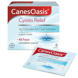 Canesten Canesoasis Cystitis Relief Sachet Pack 6 per pack
