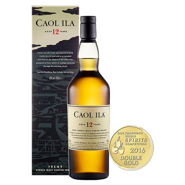 Caol Ila 12 Year Old Islay Single Malt Scotch Whisky 70cl