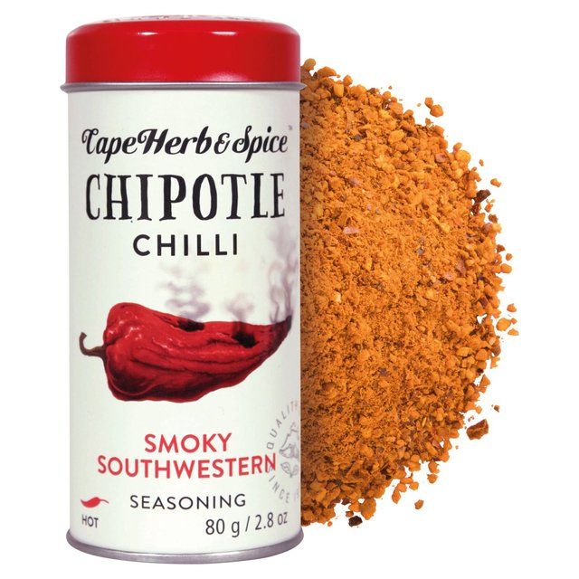 Cape Herb & Spice Chipotle Chilli Seasoning Tin    80g