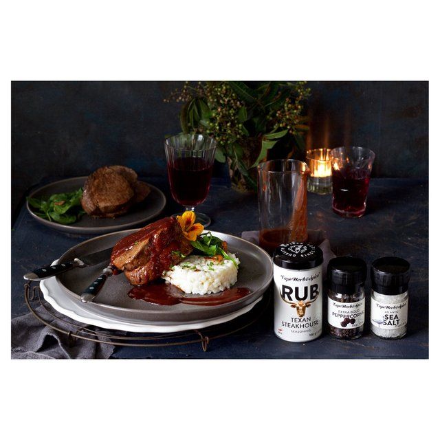 Cape Herb & Spice Texan Steakhouse Seasoning Rub Tin   100g