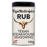 Cape Herb & Spice Texan Steakhouse Seasoning Rub Tin   100g
