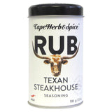 Cape Herb & Spice Texan Steakhouse Seasoning Rub Tin   100g