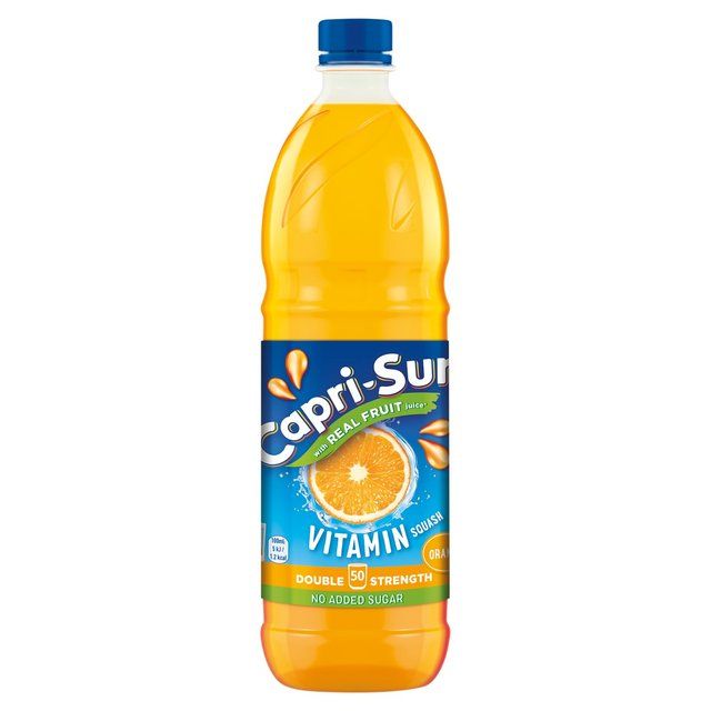 Capri-Sun Double Strength Orange Multivitamin Squash 1L