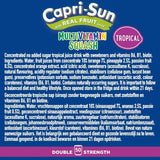 Capri Sun Double Strength Tropical Multivitamin Squash 1L