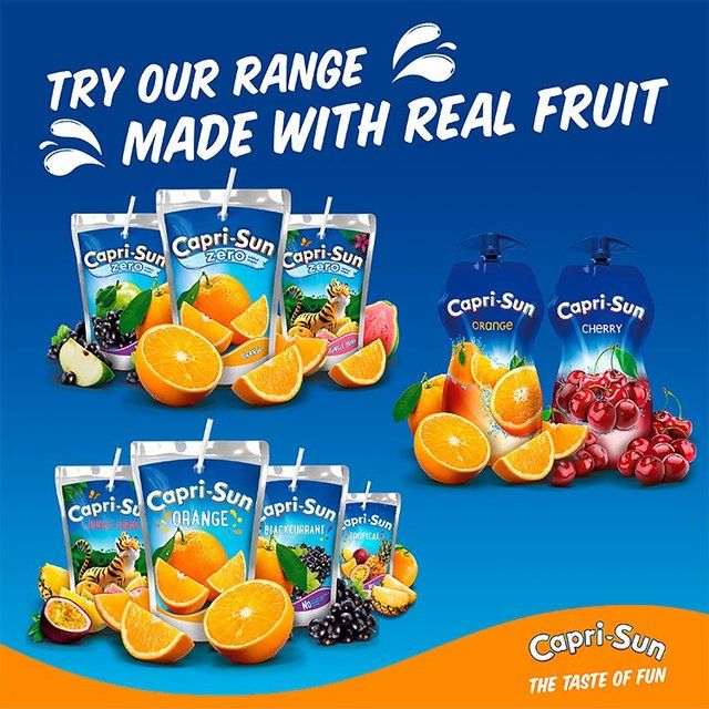 Capri Sun Double Strength Tropical Multivitamin Squash 1L