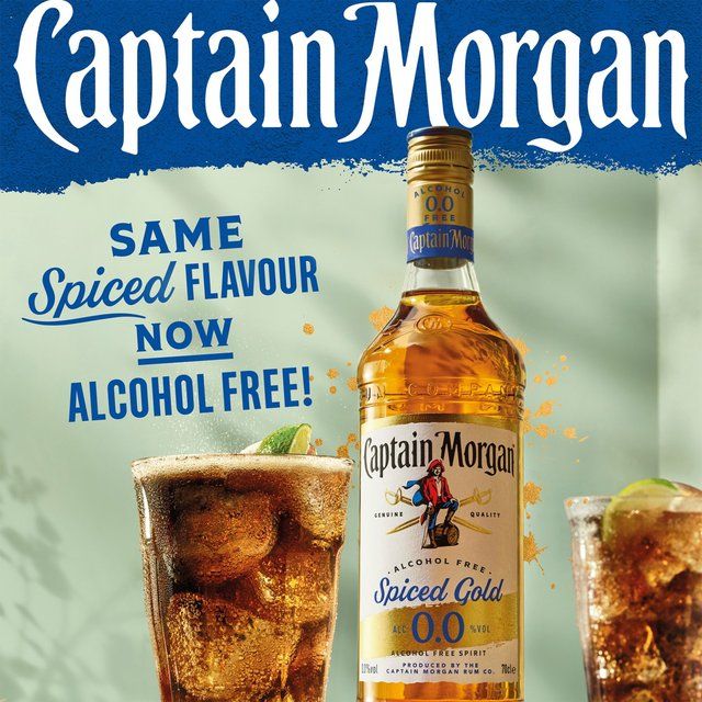 Captain Morgan Alcohol Free Spirit Drink 70cl