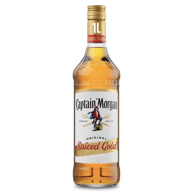 Captain Morgan Original Spiced Gold Rum Based Spirit Drink 1L