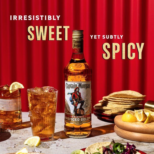 Captain Morgan Original Spiced Gold Rum Based Spirit Drink 70cl