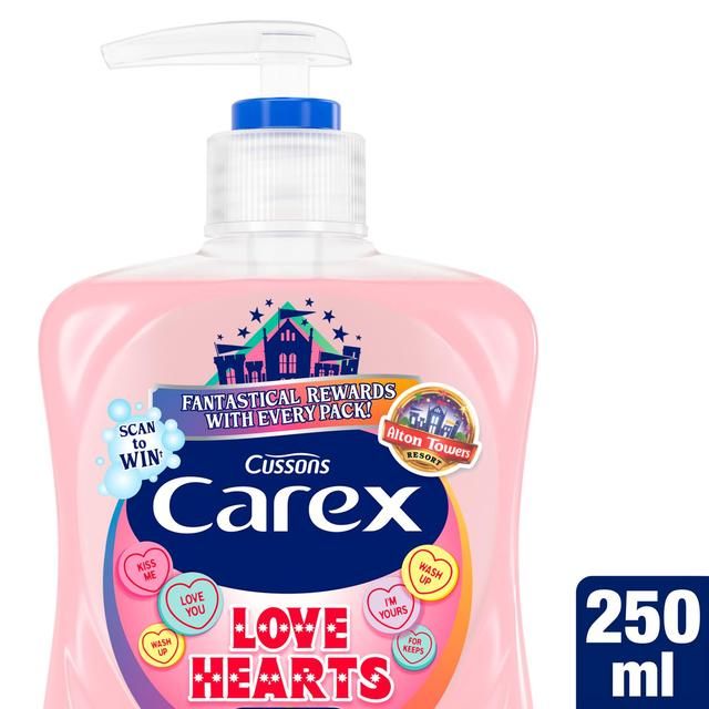 Carex Fun Editions Love Hearts Antibacterial Handwash 250ml