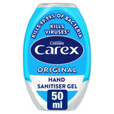 Carex Original Antibacterial Hand Sanitiser Gel Quick Dry 50ml