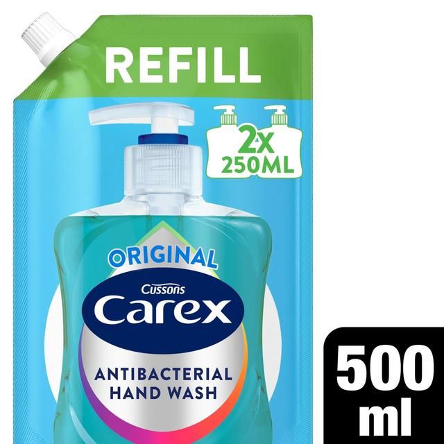 Carex Original Antibacterial Handwash Refill 500ml