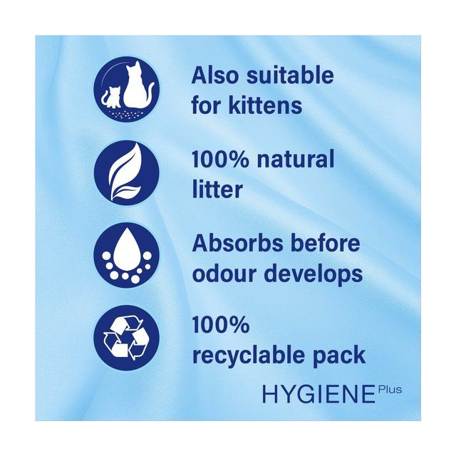 Catsan Hygiene Non-Clumping Odour Control Cat Litter 10L