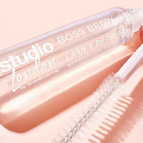 Studio London Boss Brow Lash & Brow Gel Clear GOODS Superdrug