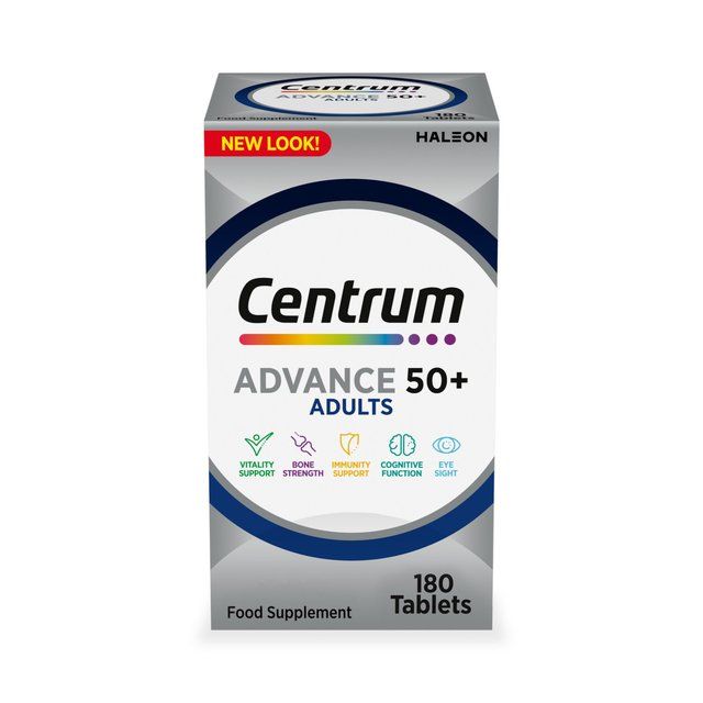 Centrum Advance 50+ Multivitamins & Minerals Tablets 180 per pack