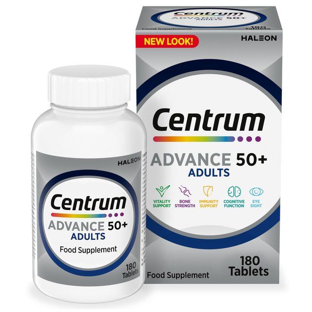 Centrum Advance 50+ Multivitamins & Minerals Tablets 180 per pack
