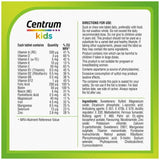 Centrum Kids Multivitamins with Vitamins D C & Zinc Tablets 30 per pack