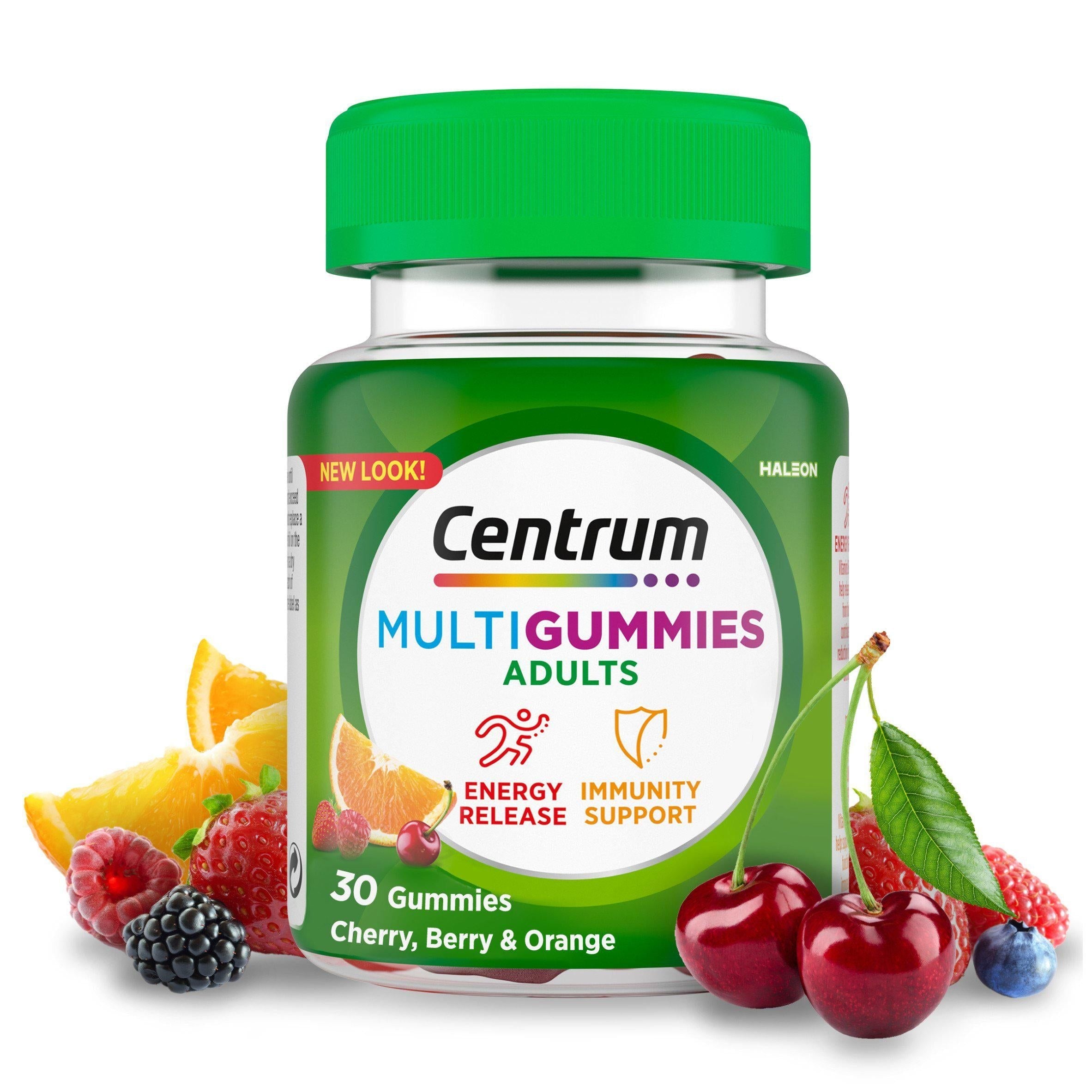 Centrum MultiGummies Mixed Flavour Food Supplement Gummies x30