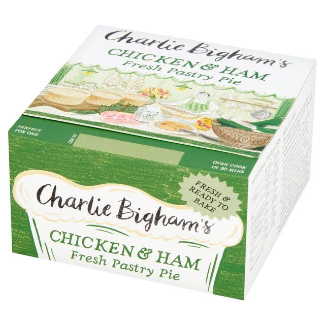 Charlie Bigham's Chicken and Ham Pastry Pie 270g