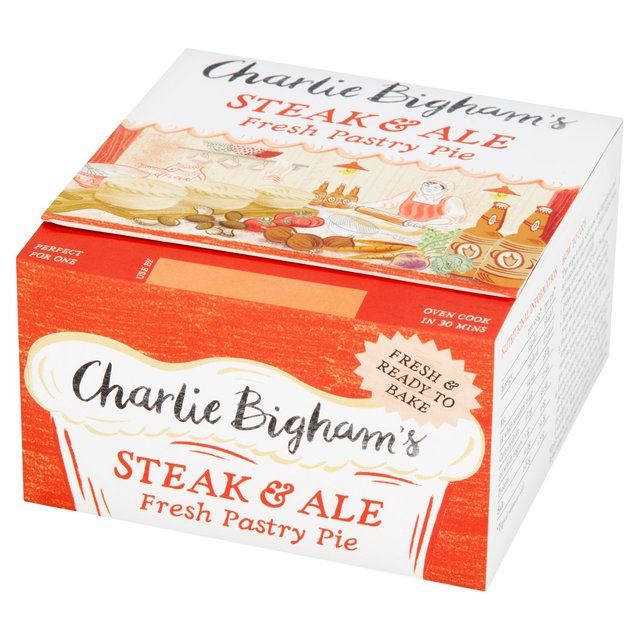 Charlie Bigham's Steak & Ale Full Pastry Pie 270g
