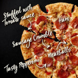 Chicago Town Takeaway Stuffed Crust Magnificent Meat Feast Large Pizza 640g