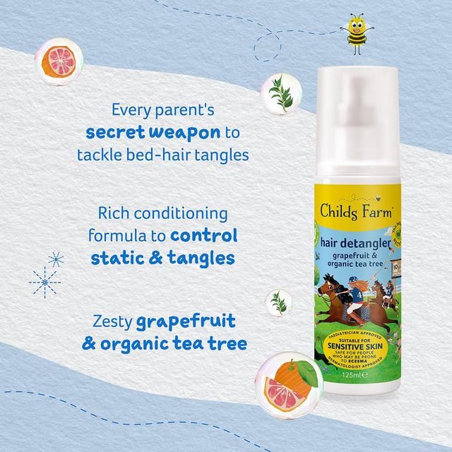 Childs Farm Kids Grapefruit & Organic Tea Tree Hair Detangler 125ml