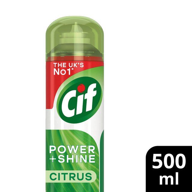 Cif Power & Shine Mousse Bathroom Cleaner Citrus    500ml
