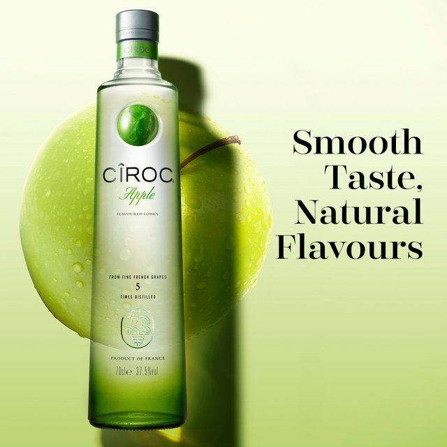 Ciroc Apple Flavoured Vodka 70cl
