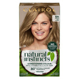 Clairol Natural Instincts Vegan No Ammonia No Parabens Semi-Permanent Hair Dye 8A Medium Cool Blonde 175ml