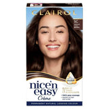 Clairol Nice'n Easy Crème Natural Looking Oil-Infused Hair Dye Medium Cool Brown 5C