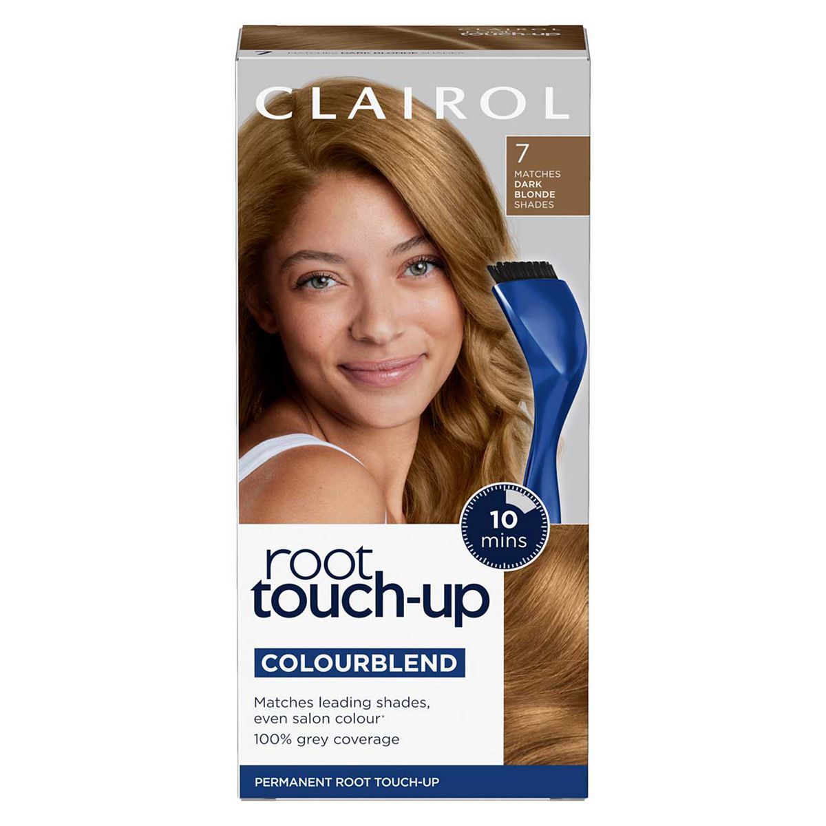 Clairol Root Touch-Up Permanent Hair Dye 7 Dark Blonde 30ml