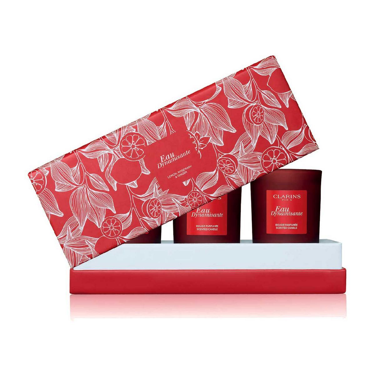 Clarins Candle Trio Eau Dynamisante 