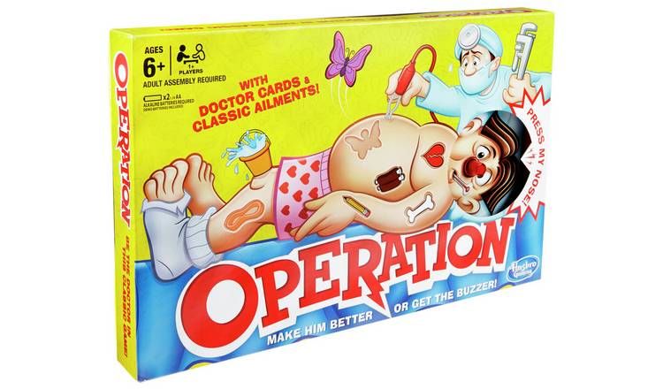 Classic Operation Game from Hasbro Gaming