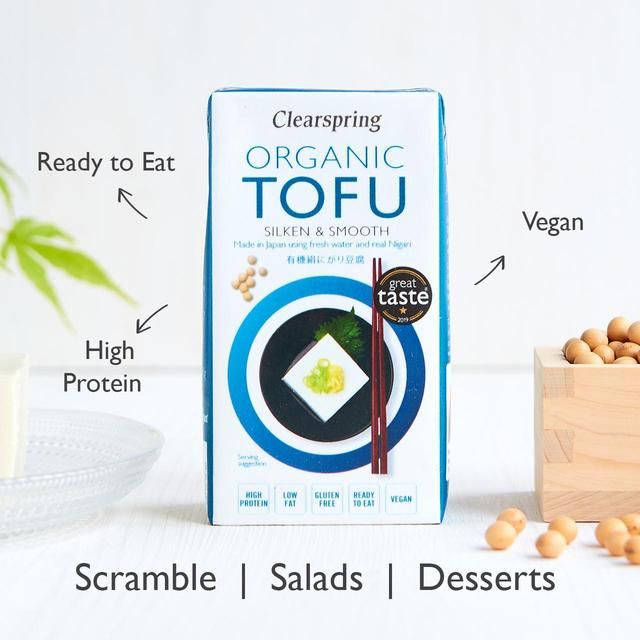 Clearspring Organic Japanese Silken & Smooth Tofu 300g