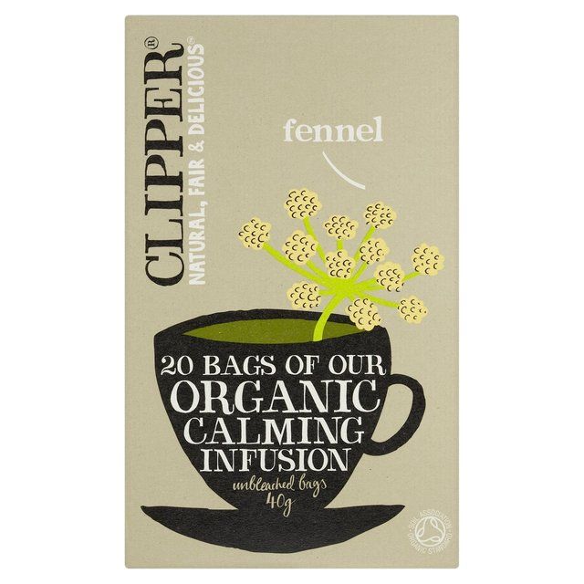 Clipper Organic Fennel Tea Bags 20 per pack
