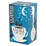 Clipper Snore & Peace Organic Chamomile Lemon Balm & Lavender Tea Bags 20 per pack