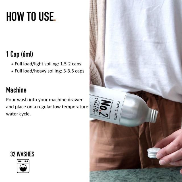 Clothes Doctor No 2 Eco Wash Signature Powder 500g