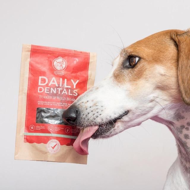 Clydach Farm Grain Free Daily Dentals Dog Treats 100g