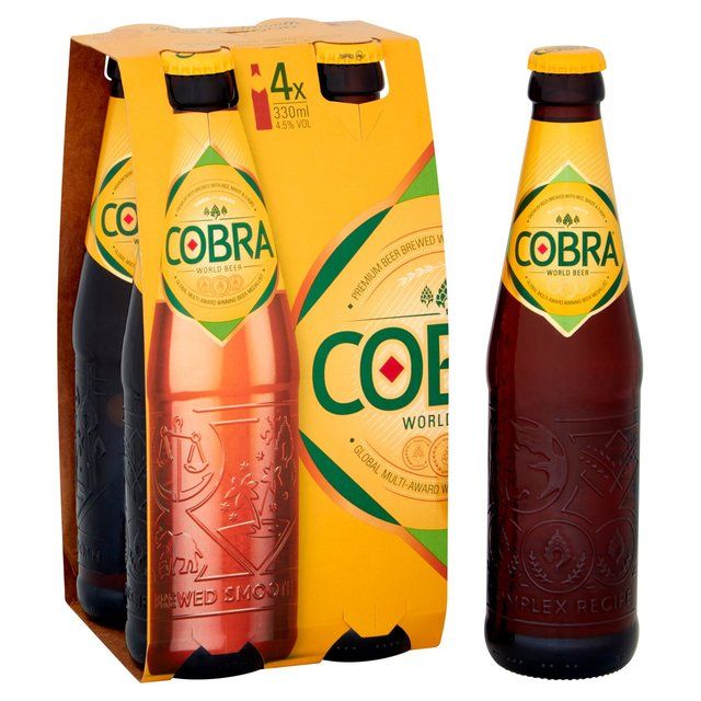 Cobra Premium Beer 4 x 330ml