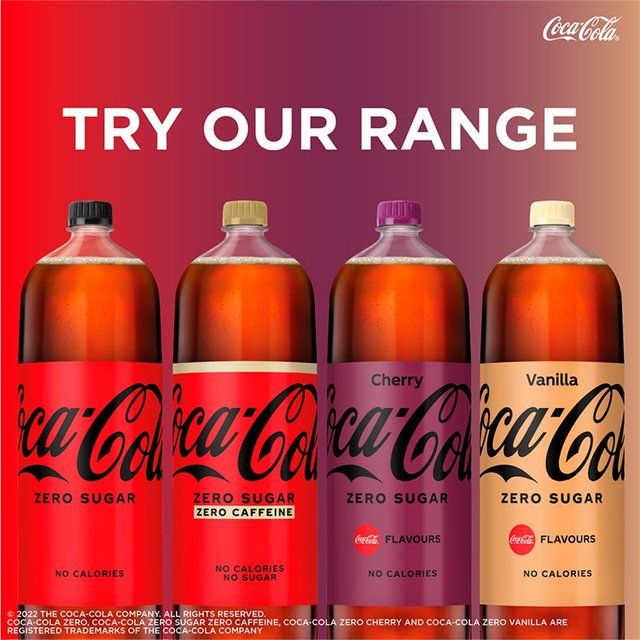 Coca-Cola Zero Caffeine Free 2L