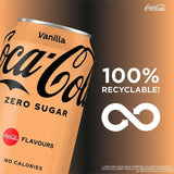 Coca-Cola Zero Sugar Vanilla 8 x 330ml