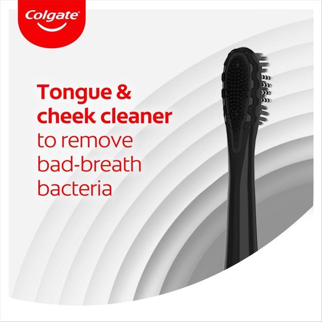 Colgate Battery 360 Sonic Charcoal Soft Replacement Brush Heads 4 per pack