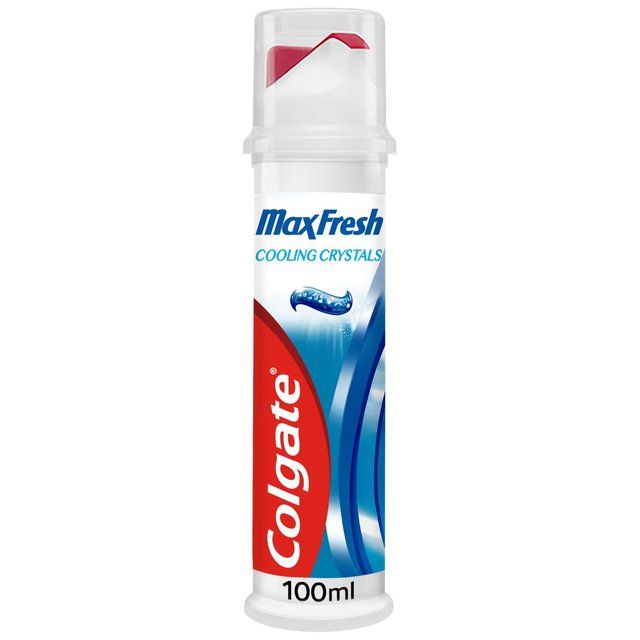 Colgate Max Fresh Cooling Crystals Toothpaste Pump 100ml