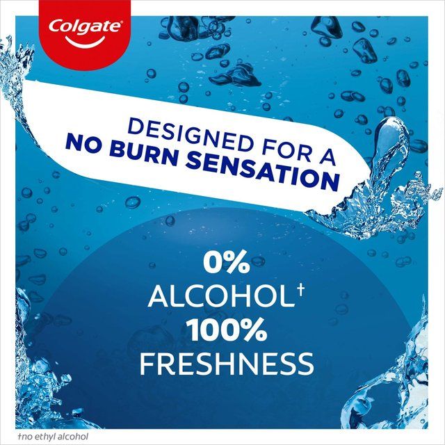 Colgate Plax Cool Mint Mouthwash Alcohol Free 1000ml 1L