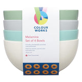 Colourworks Classics Melamine Bowls 15cm 4 per pack